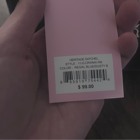 Juicy Couture Heritage Satchel (Royal Blue) - Picture 3 of 3